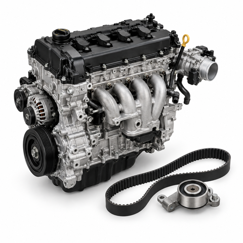Engine and accessories